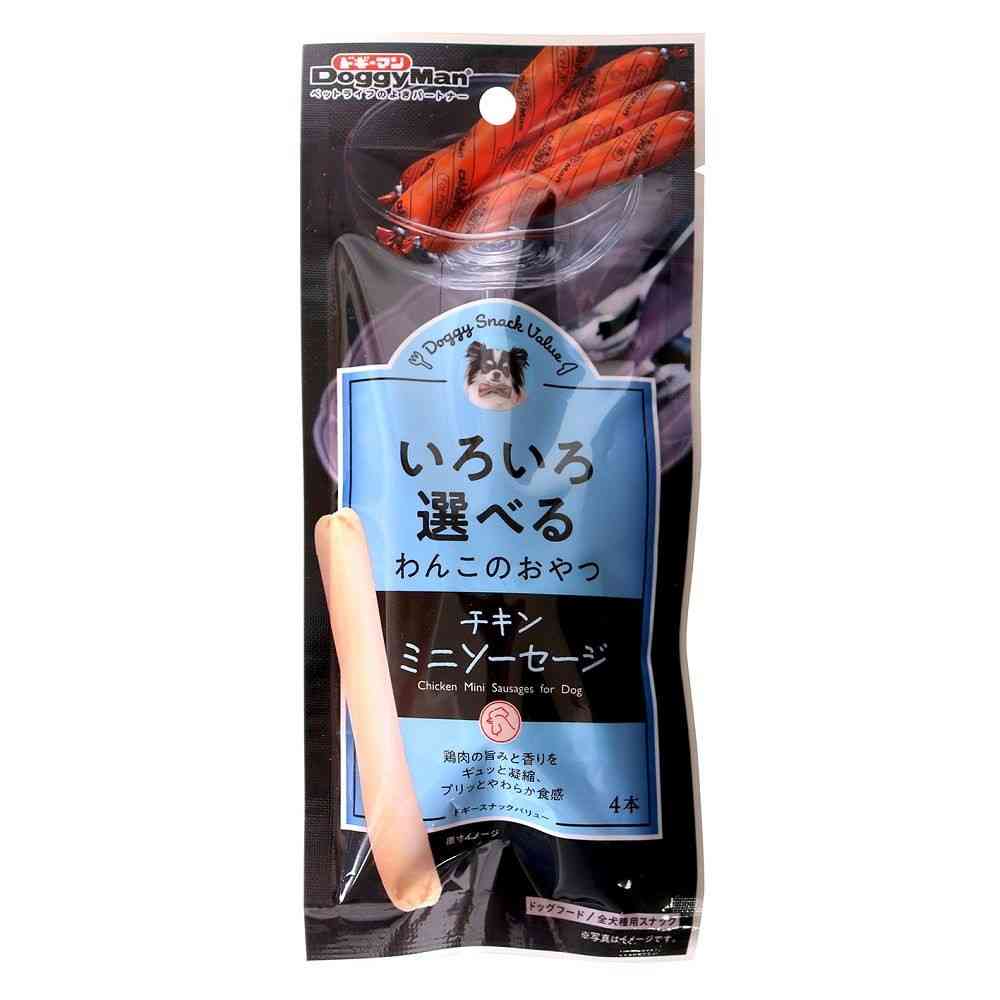 Doggy Man Doggy Snack Value Chicken Mini Sausage 4 pieces