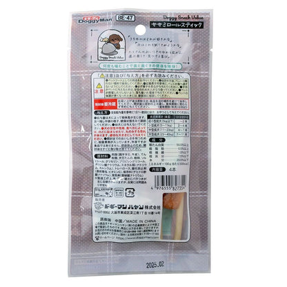 Doggy Man Doggy Snack Value Chicken Roll Stick 4 pieces