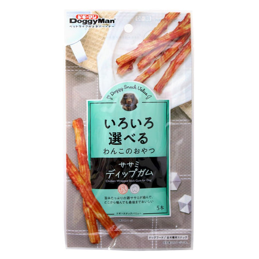 Dogyman Hayashi Dog Snack Value Chicken Breast Dip Gum 5 Pieces