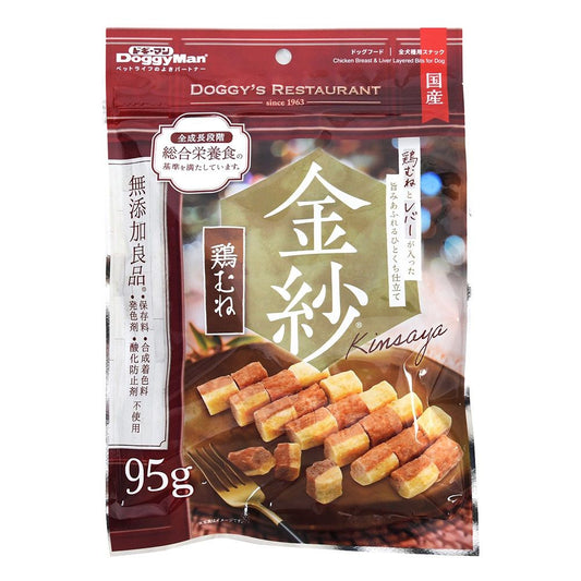 Dogyman Kinsha Chicken Breast and Liver Bite-Sized Treats 95g