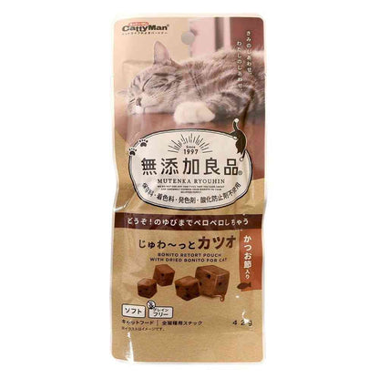 Catty Man Additive-Free Good Product Juicy Bonito with Bonito Flakes 42g