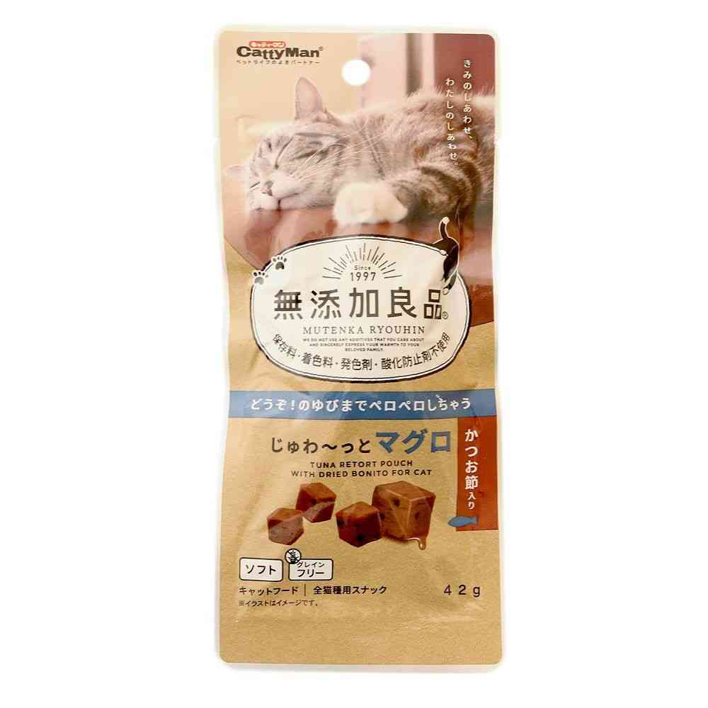 Cattyman Additive-Free Goodness Juicy Tuna with Bonito Flakes 42g