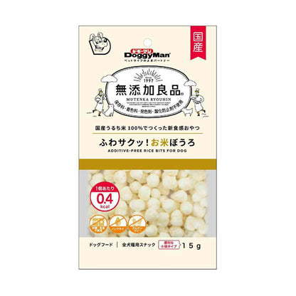 Dogyman Additive-Free Goodness Fluffy Crispy Rice Snacks 15g