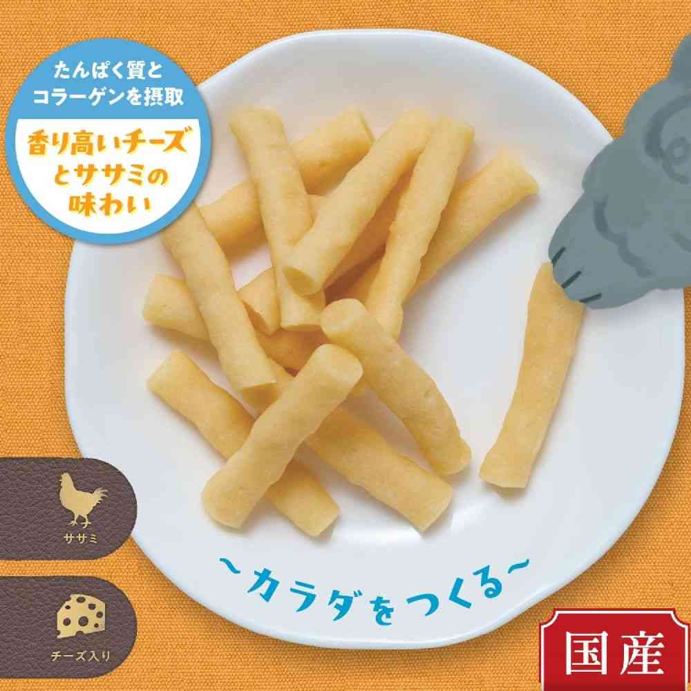 Dogyman Snack Time Moist Chicken Breast and Cheese Sticks 80g