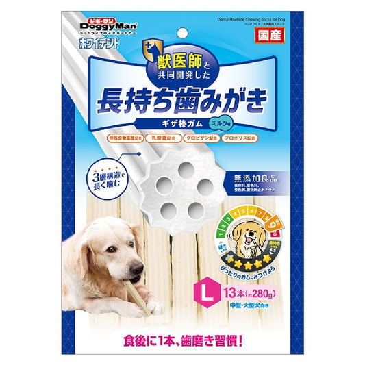 Dogyman Whydent Long-lasting Dental Chew Stick L 13 Pieces