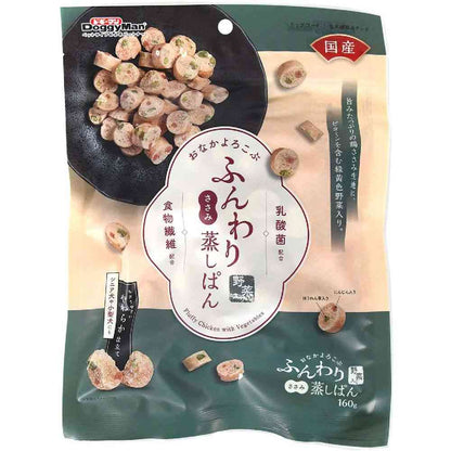 Dogyman Soft Steamed Chicken Breast Vegetable Bread 160g