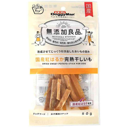 Dogyman Additive-Free Goodness Domestic Beniharuka Dried Sweet Potato 50g