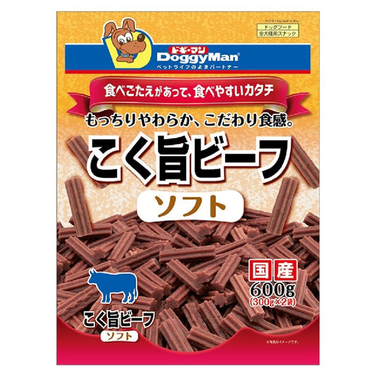 Dogyman Rich Beef Soft, 600g