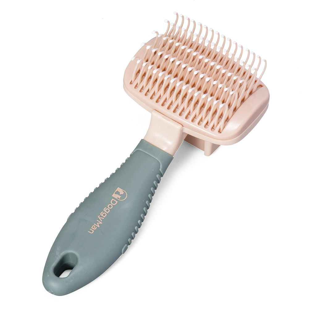 BS Vacuum Function S-Shape Pin Slicker Brush