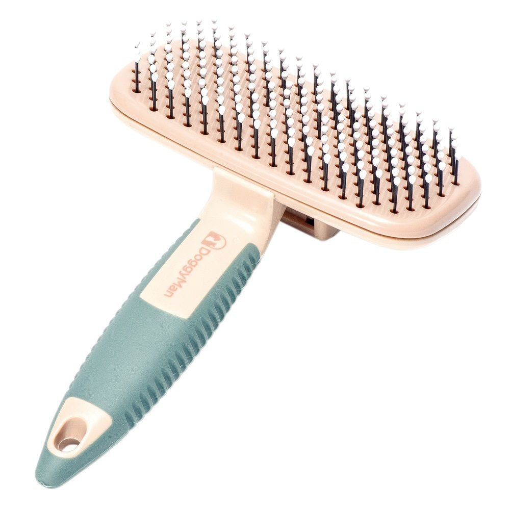 BS Soft Slicker Brush with Cleaning Function