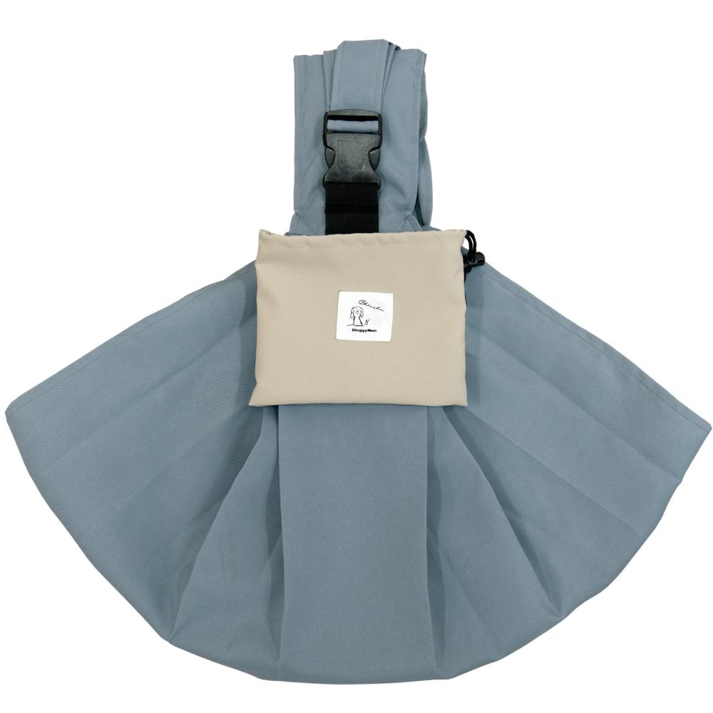 Chiccha! Foldable Sling Carrier Blue Gray