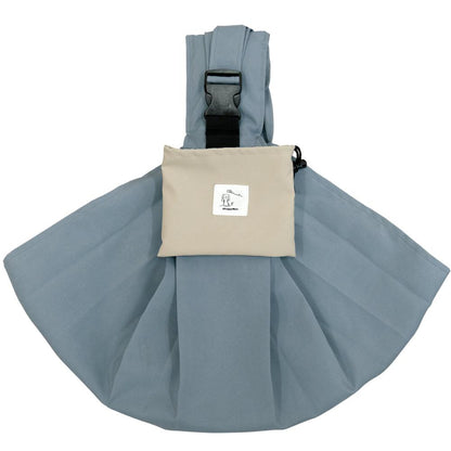 Chiccha! Foldable Sling Carrier Blue Gray