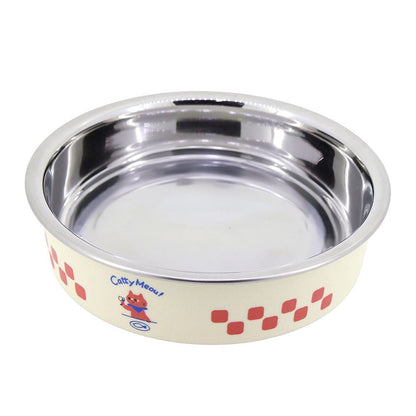 Stainless Steel Bowl for Cats - Gohan Nyawan Diner