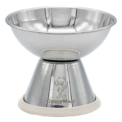 Stainless Steel Elevated Cat Bowl