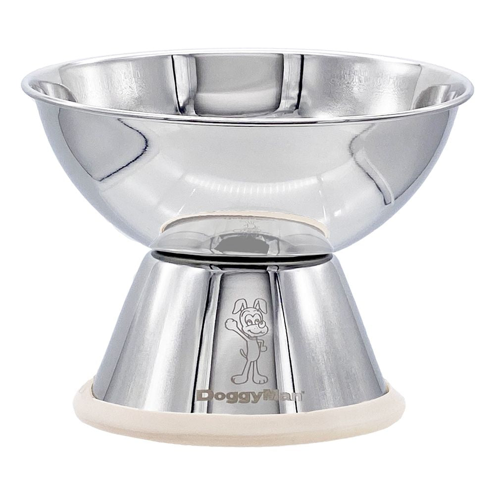 Stainless Steel Elevated Dog Bowl S