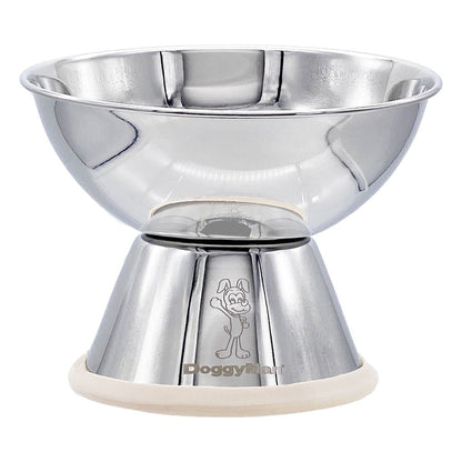 Stainless Steel Elevated Dog Bowl S