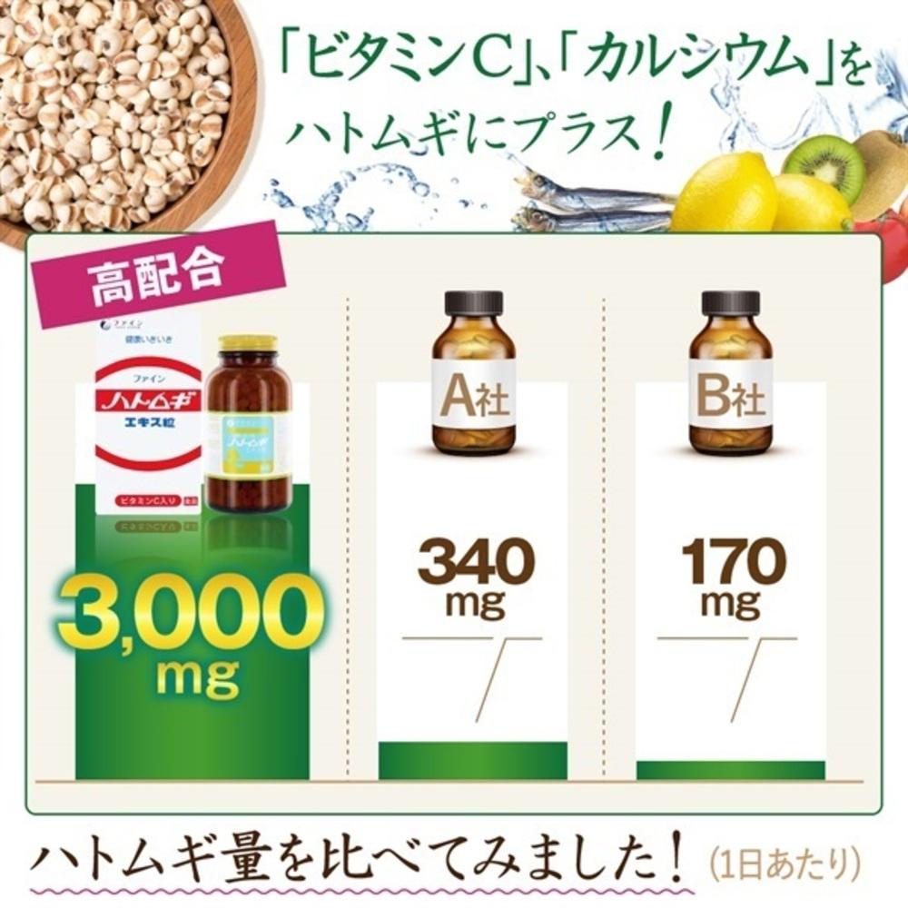 Fine Job's Tears Extract Tablets 680 Tablets
