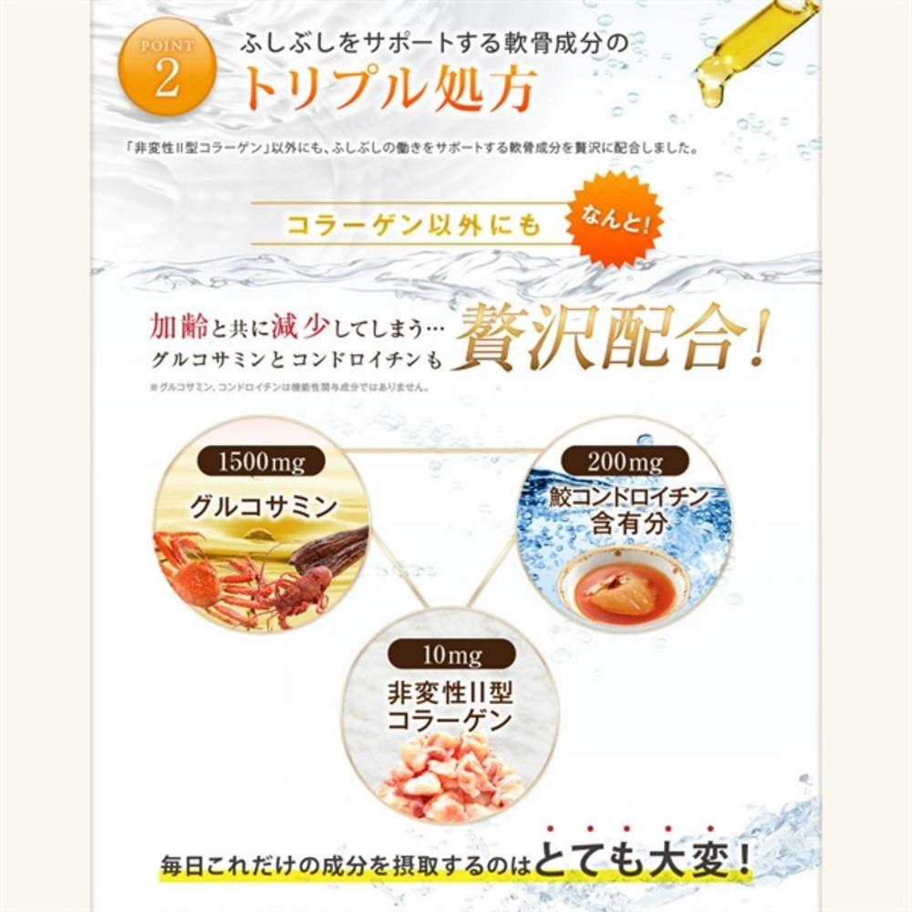 Fine Non-Denatured Type II Collagen UC-II 250 Capsules