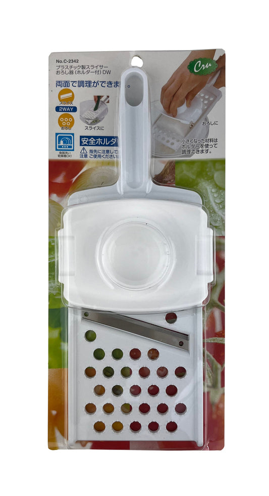 Pearl Metal C2342 Kuryu PC Slicer Grater (with Holder) DW