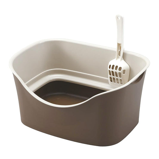 Easy Cat Toilet W Block Brown
