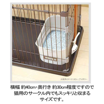 Easy Cat Toilet W Block Brown