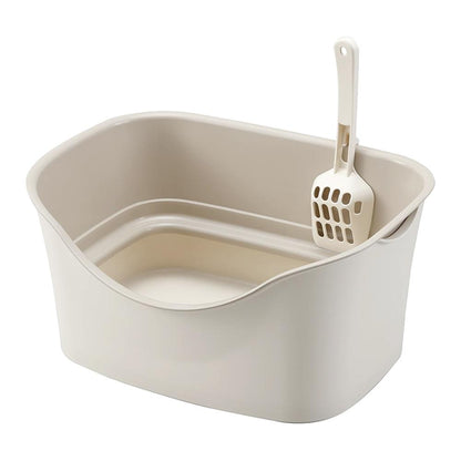 Easy Cat Toilet W Block Ivory