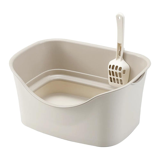 Easy Cat Toilet W Block Ivory