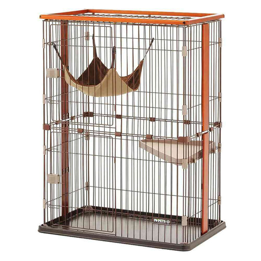 Wooden One Circle Cat 2-Tier Type