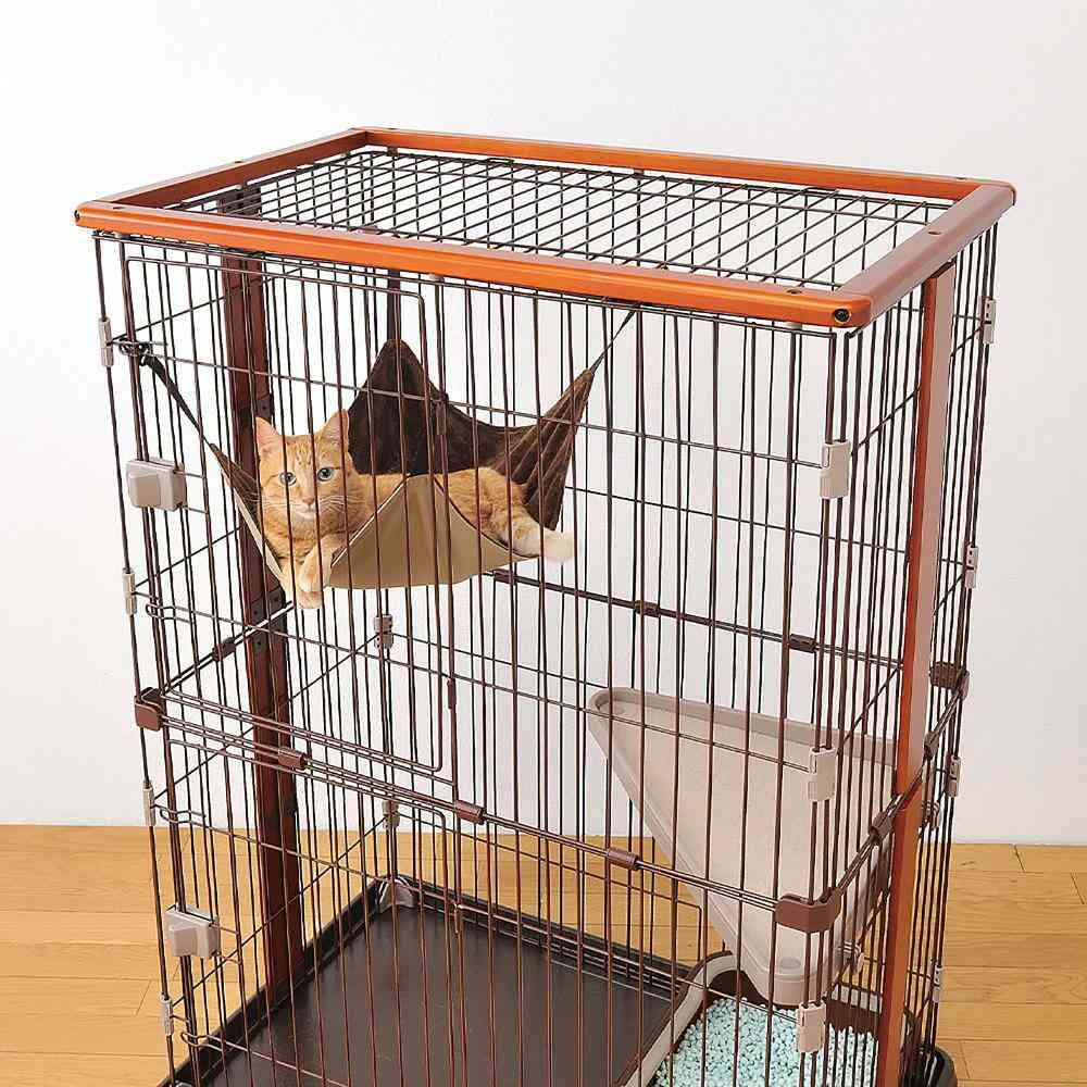Wooden One Circle Cat 2-Tier Type