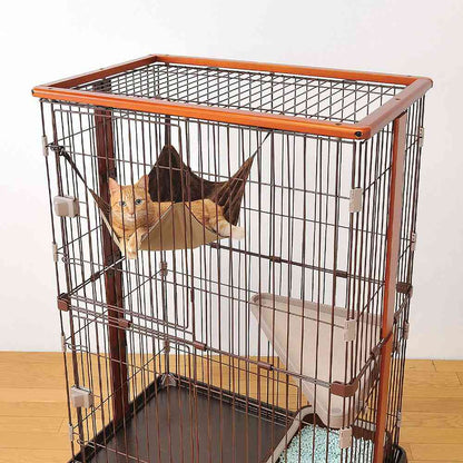 Wooden One Circle Cat 2-Tier Type