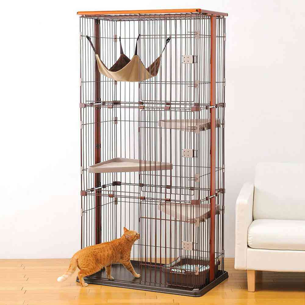 Wooden One Circle Cat 3-Tier Type