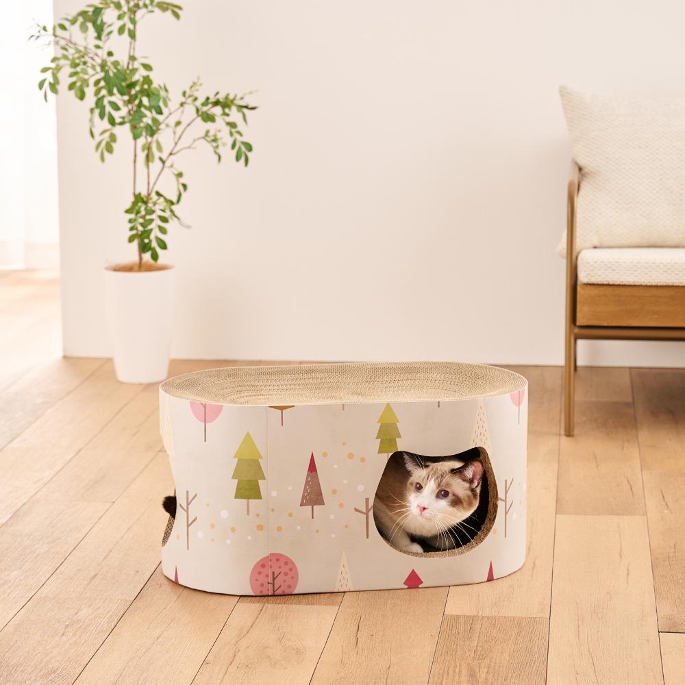 Cat Scratching Hideaway Forest