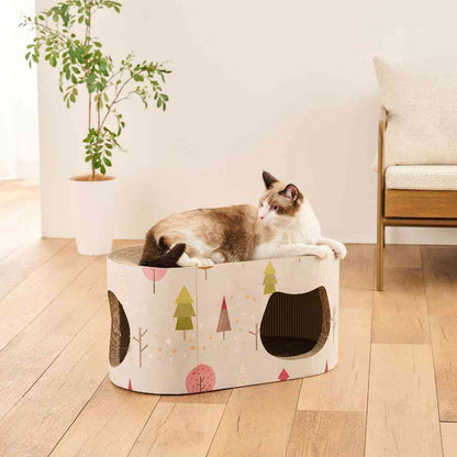 Cat Scratching Hideaway Forest