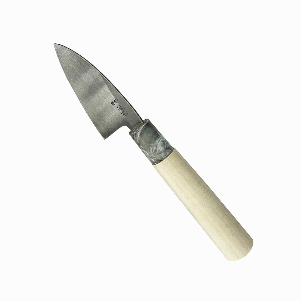 Universal Small Deba Knife Hammered 90mm