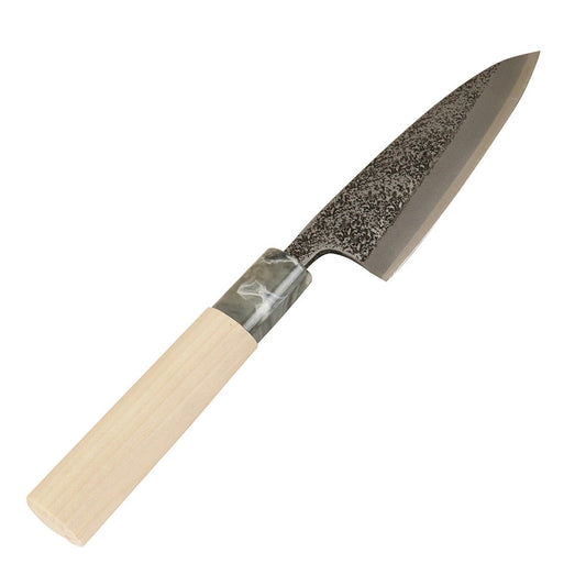Universal Small Deba Knife Hammered 105mm