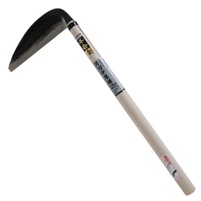 Single-Edged Medium Thick Sickle with Back Blade 195MM