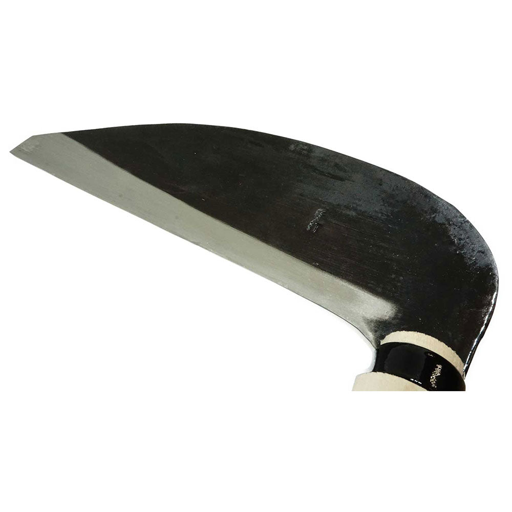 Single-Edged Medium Thick Sickle with Back Blade 195MM