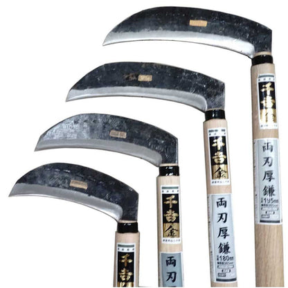 Double-Edged Thick Sickle Square Type 180MM