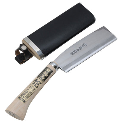 Sheathed Double-Edged Knife 165MM