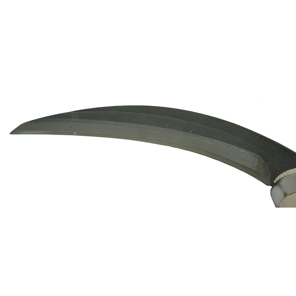 Steel-Backed Stainless Single-Edged Medium Thick Sickle 180MM