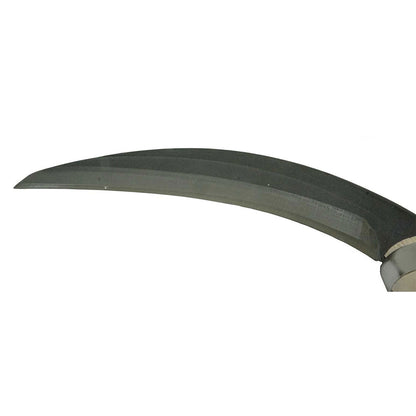 Steel-Backed Stainless Single-Edged Medium Thick Sickle 180MM
