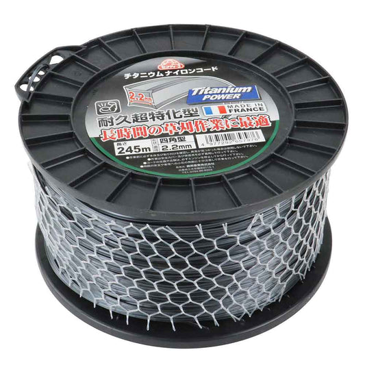 Titanium Nylon Cord Square Type 2.2MM X 245M