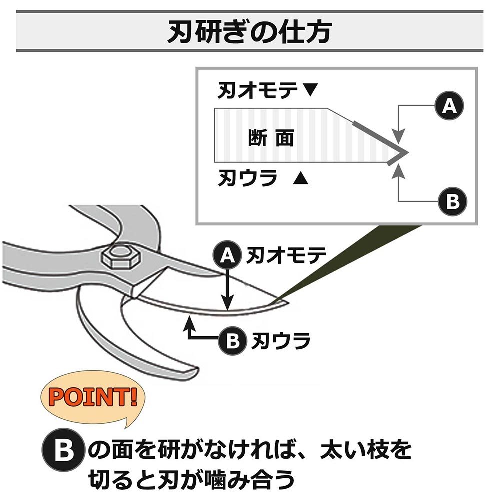 Pruning Shears with Metal Stop 225MM