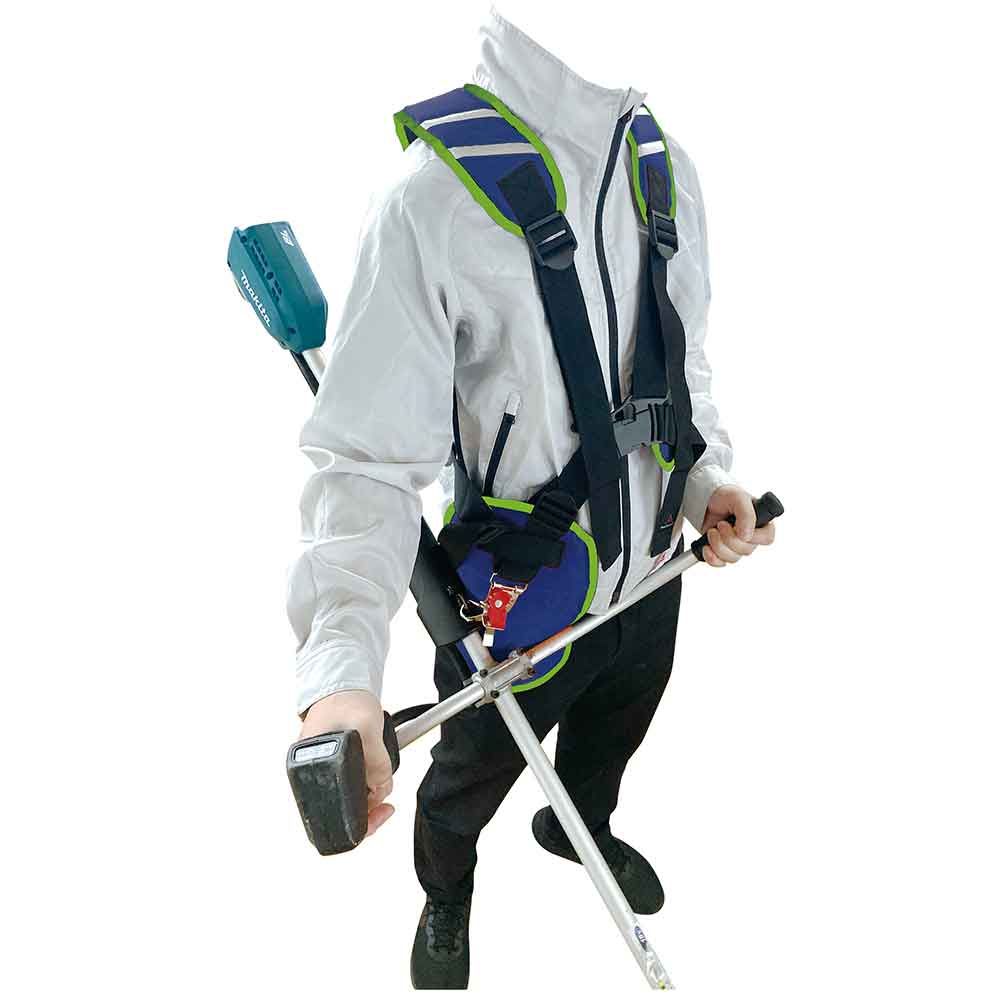 Multi-Functional Vibration-Reducing Shoulder Strap KB-54 Blue