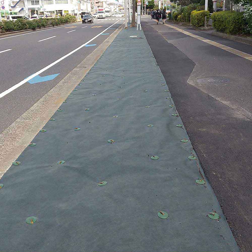 High-Density Non-Woven Weed Control Fabric No Green 1X20M