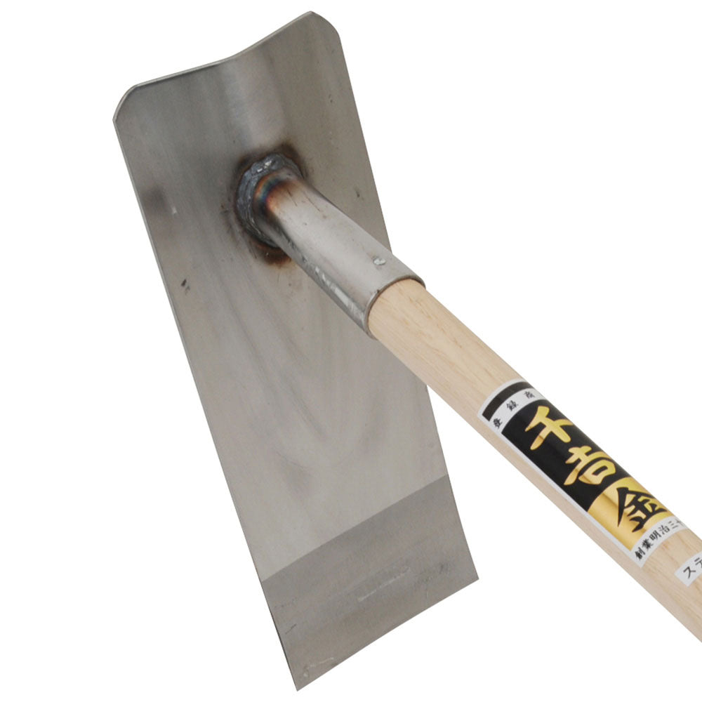 Chukyo Type Stainless Steel Flat Hoe Square