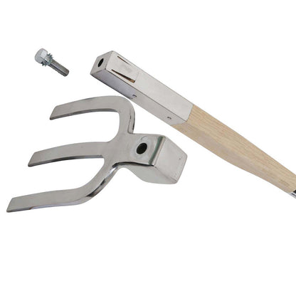 Selectable Trowel Stainless Steel Three-Pronged Medium 1050MM