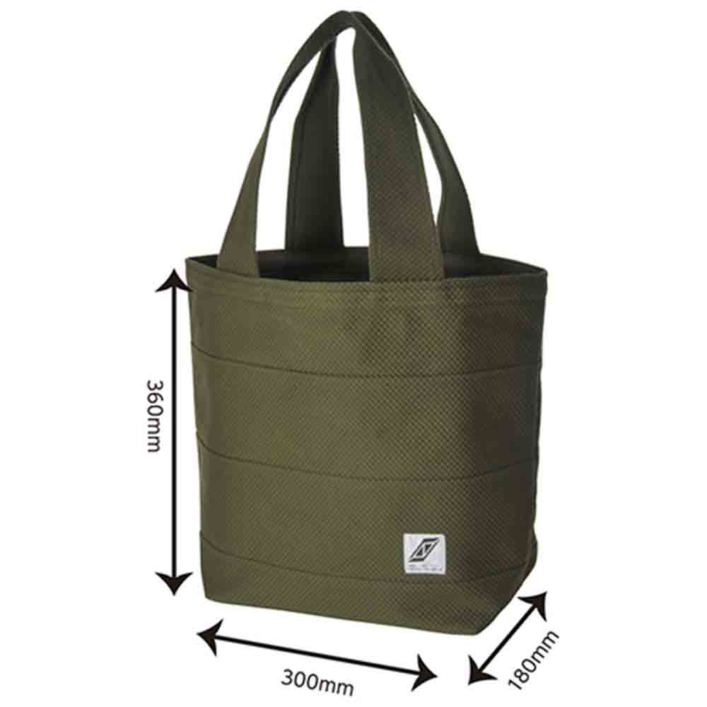 Sashiko Tote Bag Olive SOTA-012-02