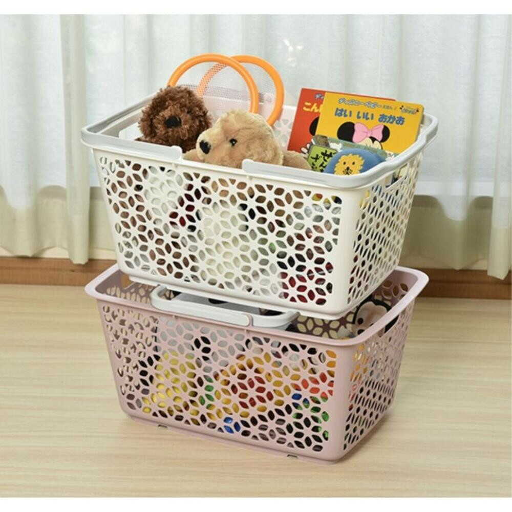 Himalaya Chemical Handle Stackable Basket Pink