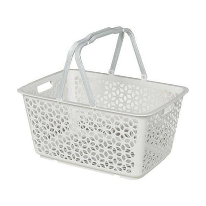 Himalaya Chemical Handle Stackable Basket White